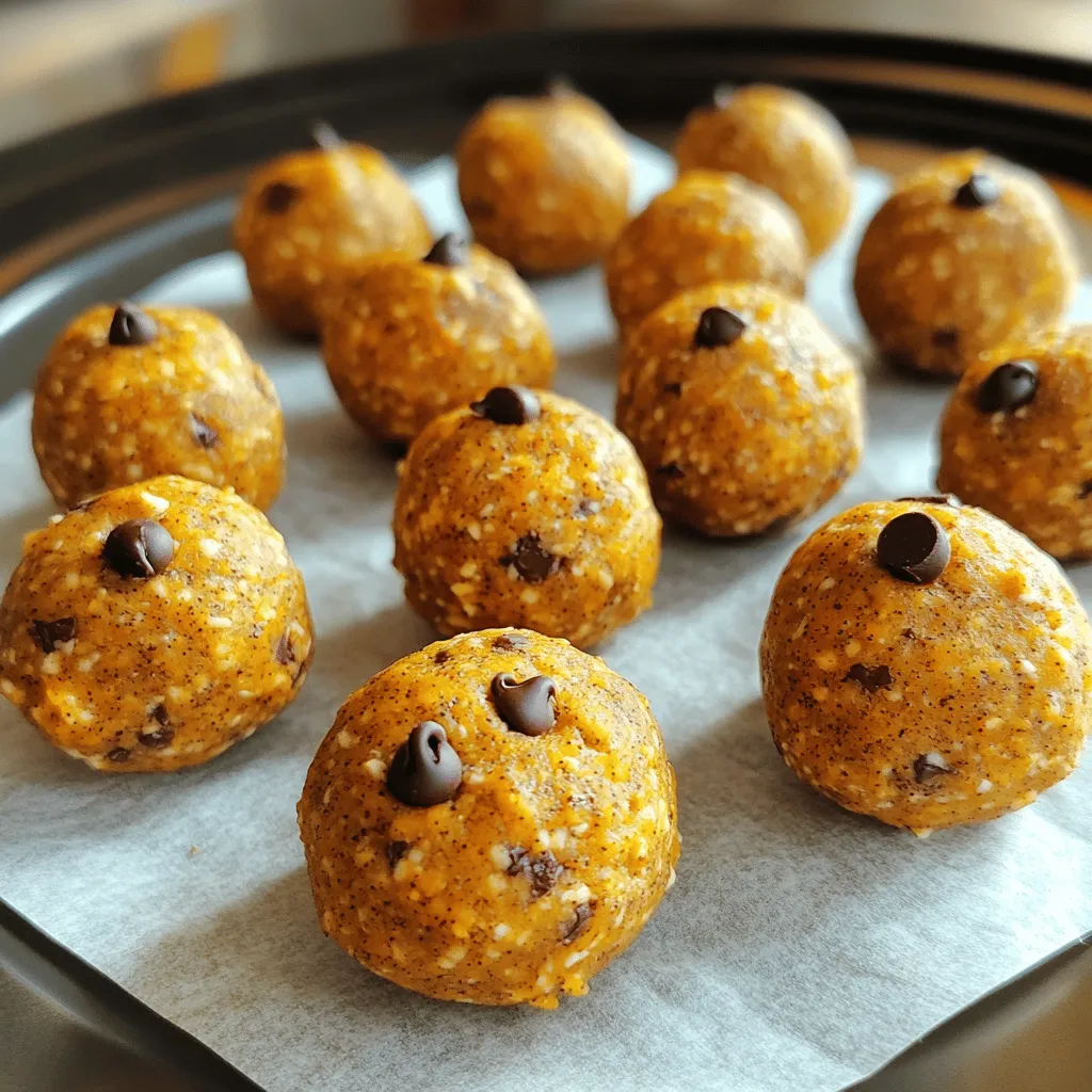 Pumpkin Spice Energy Bites Nutritious and Easy Treat