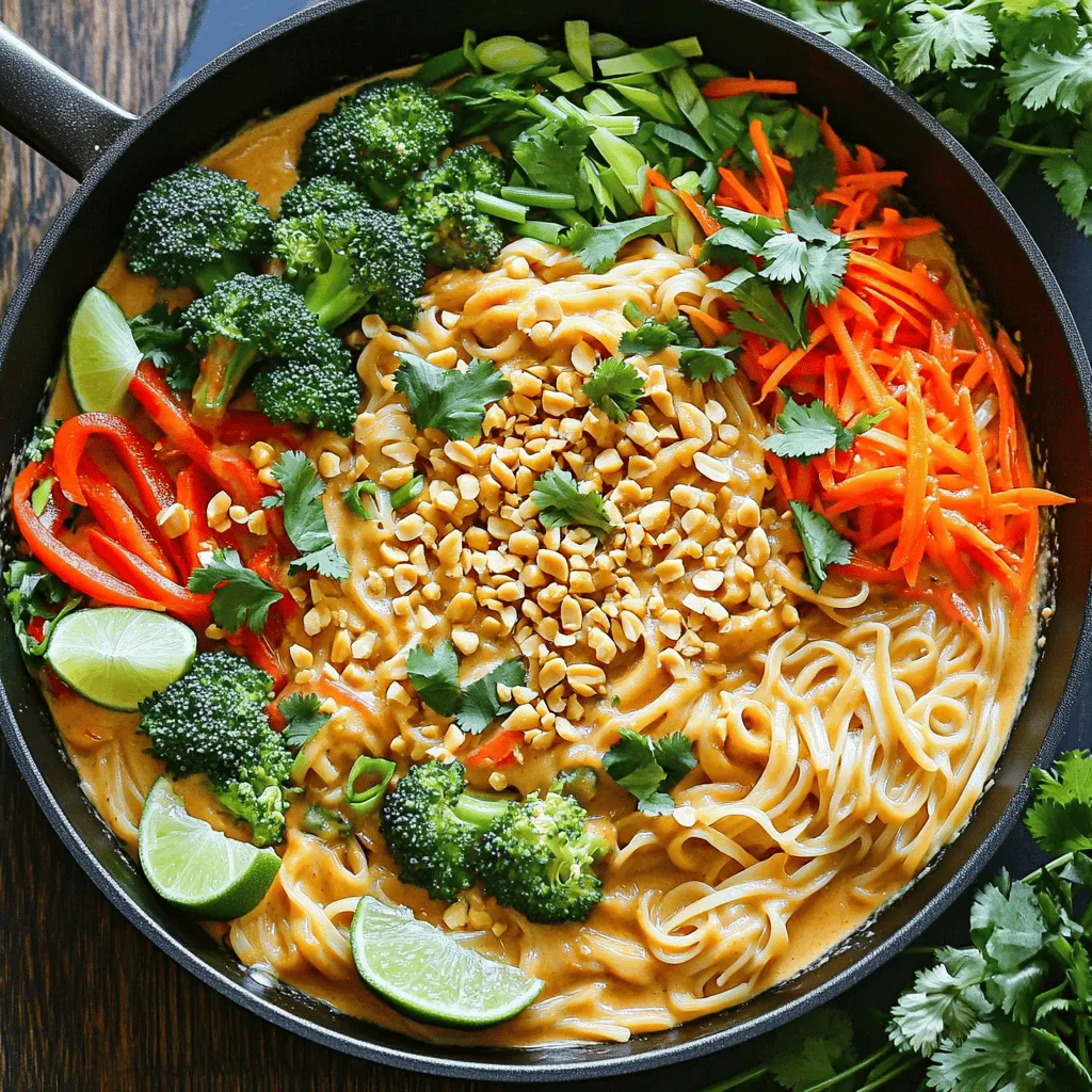 Thai Peanut Noodles Simple and Flavorful Delight