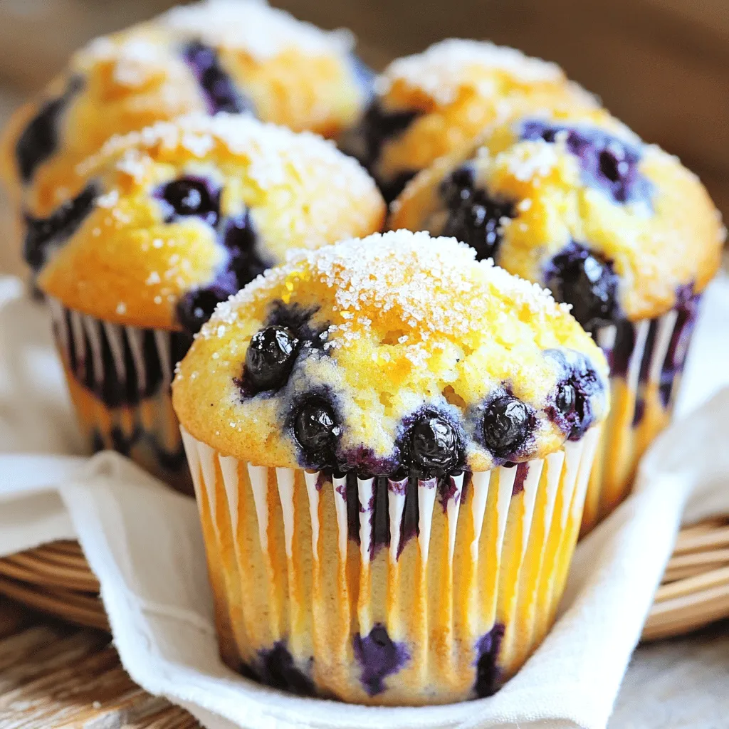 Lemon Blueberry Muffins Fresh and Flavorful Treat