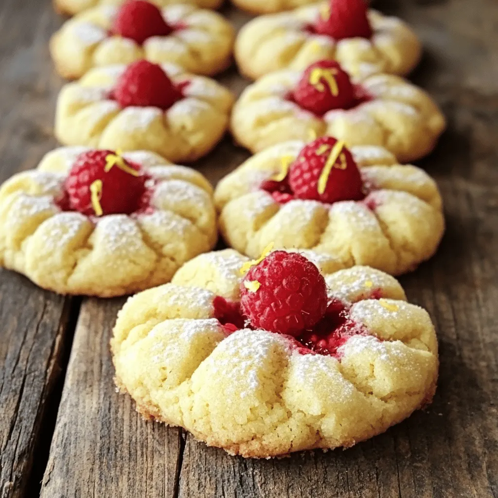 Lemon Raspberry Cookies Delicious and Easy Recipe