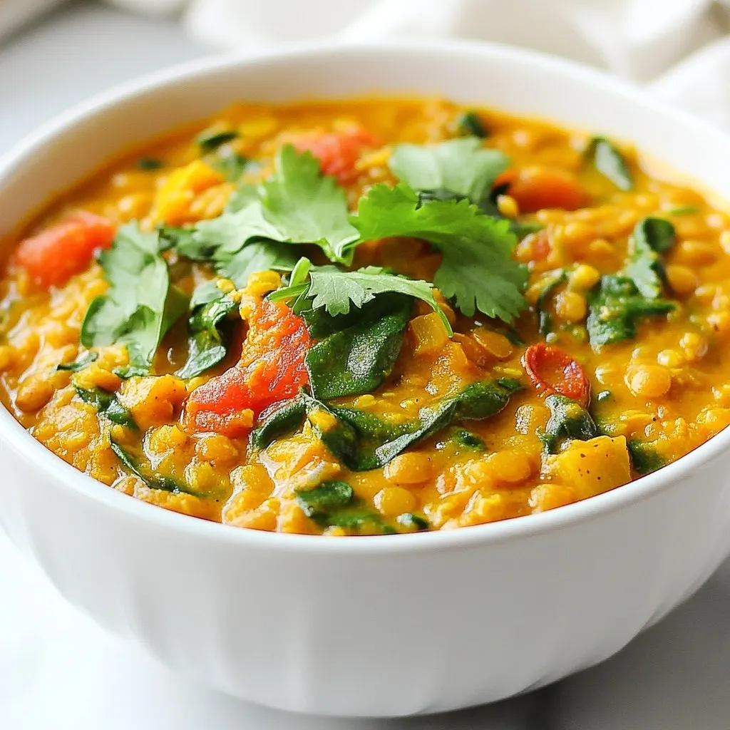 Coconut Lentil Curry Flavorful and Nutritious Meal