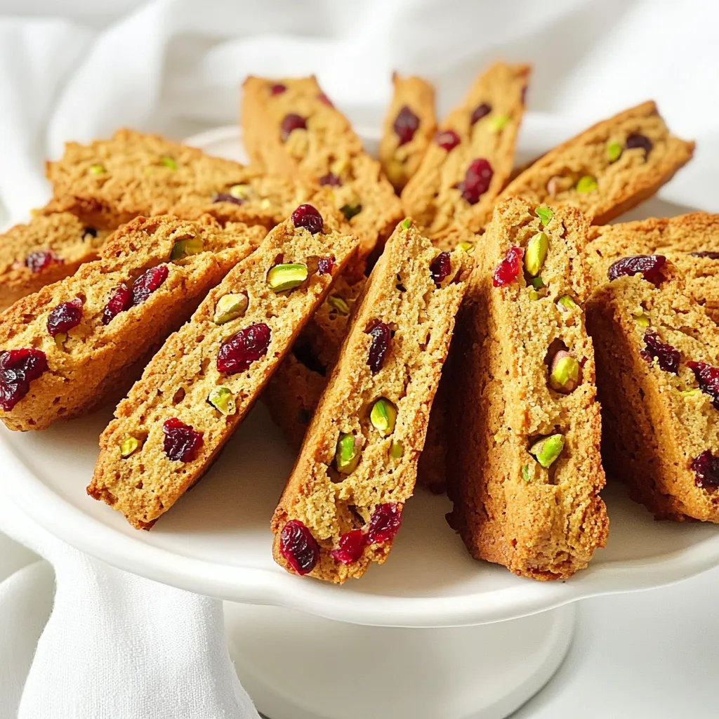 Bakery-Style Cranberry Pistachio Biscotti Delight