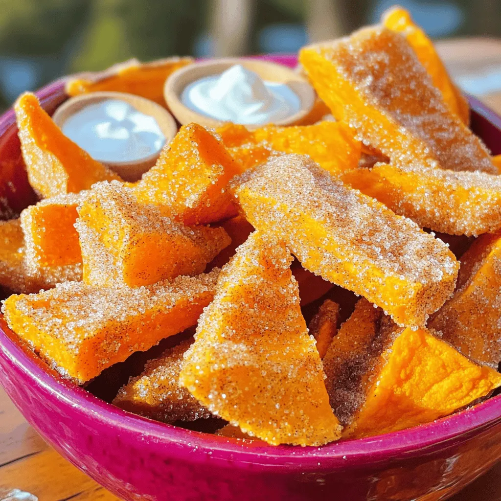 Cinnamon Sugar Sweet Potato Fries Tasty Snack Idea