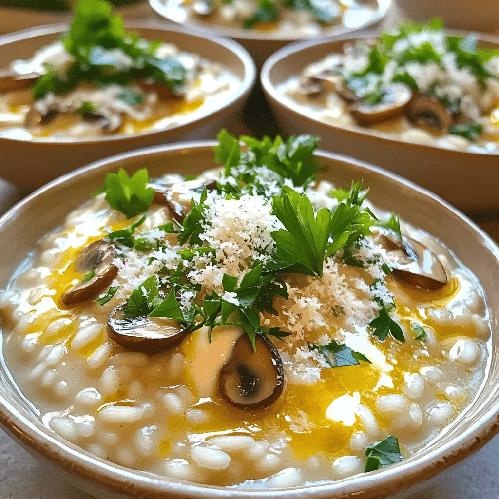 Creamy Mushroom Risotto Simple and Delicious Recipe
