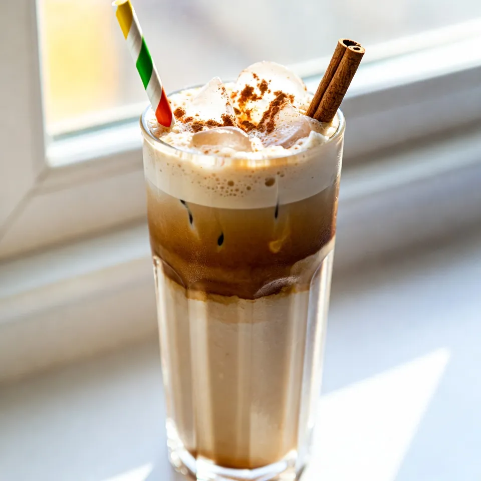 Iced Brown Sugar Oat Milk Shaken Espresso Delight