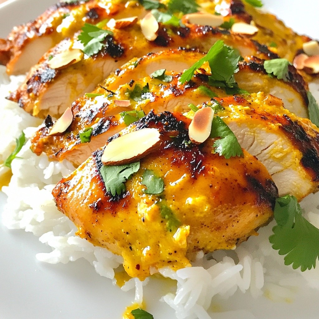 Curry Spiced Chicken Breast with Basmati Rice Delight