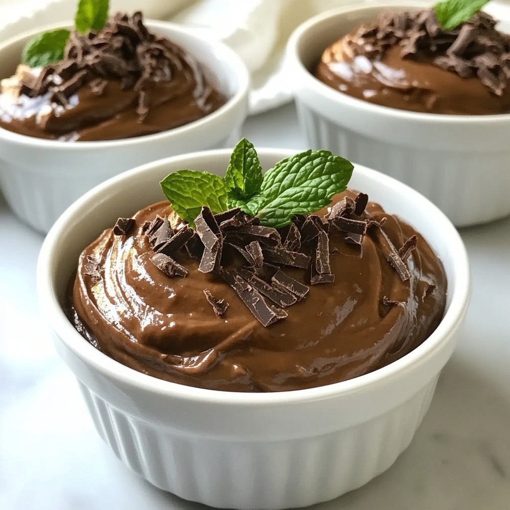 Avocado Chocolate Mousse Delightful and Easy Recipe