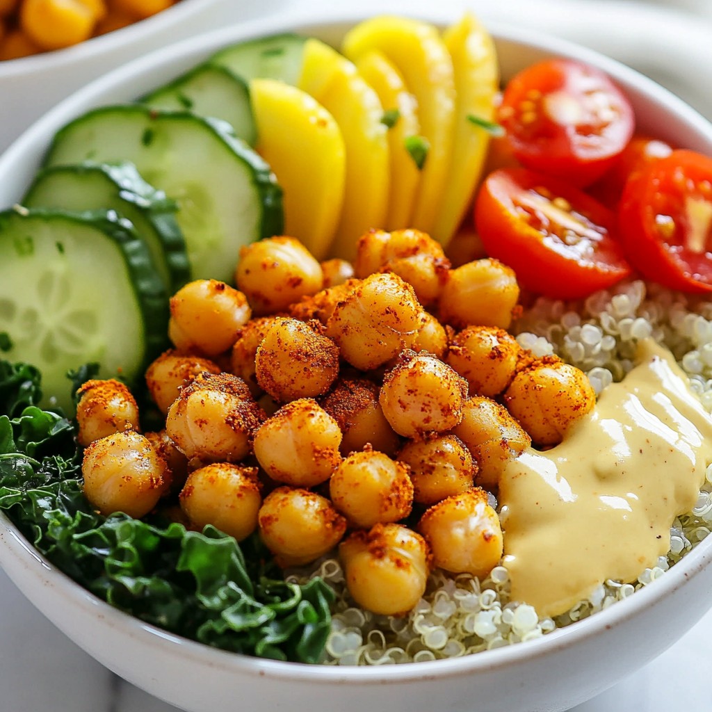 Crispy Chickpea Power Bowls Flavorful and Nutritious