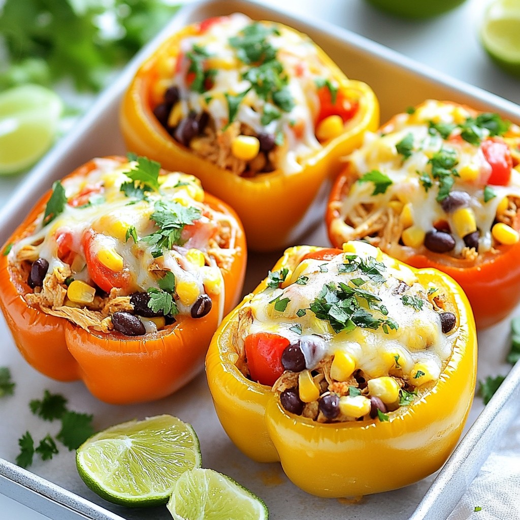 Tasty Chicken Fajita Stuffed Peppers Recipe Guide