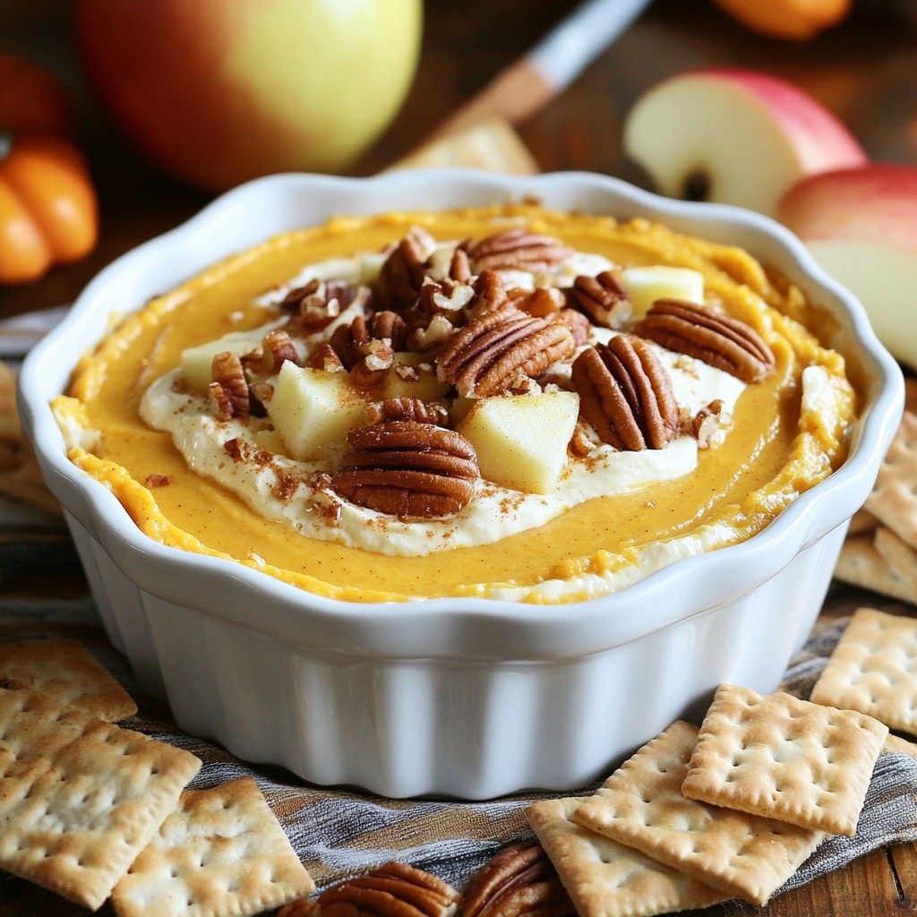 Pumpkin Cheesecake Dip Easy Fall Dessert Delight