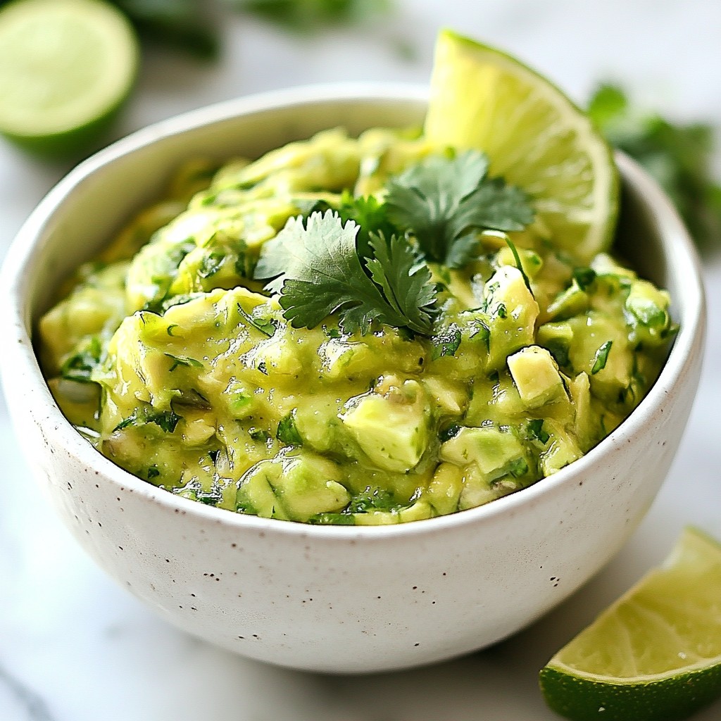 Spicy Avocado Lime Salsa Verde Fresh Flavor Boost