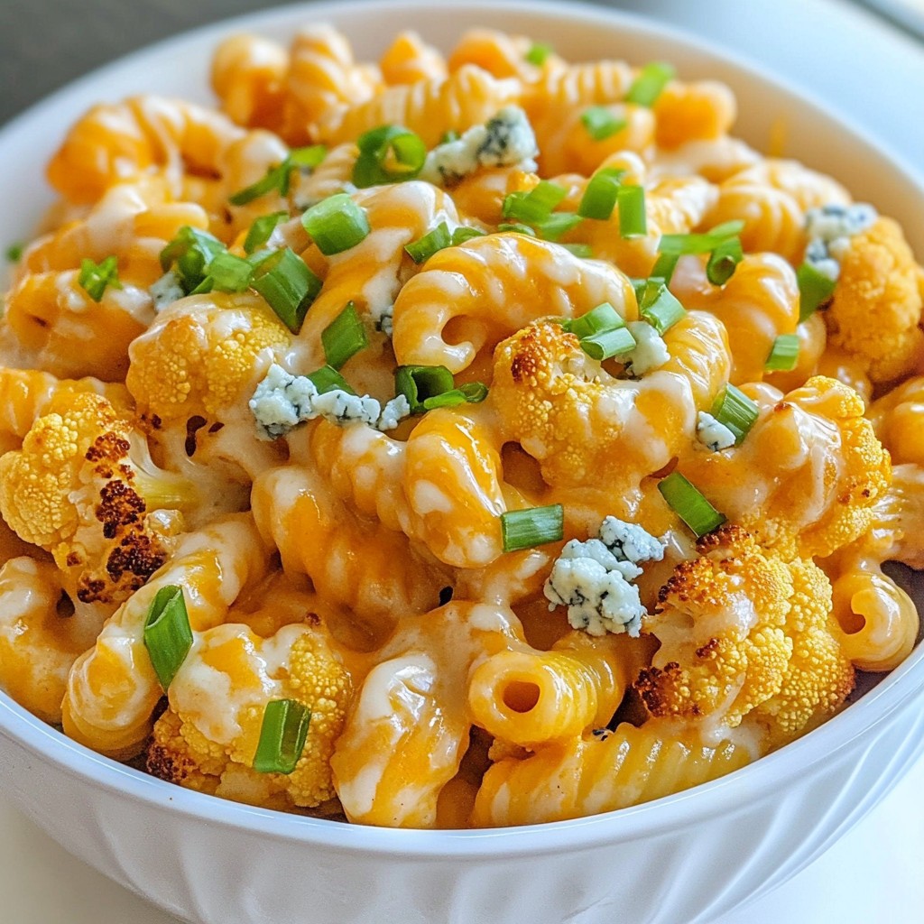 Buffalo Cauliflower Mac and Cheese Easy Recipe Delight