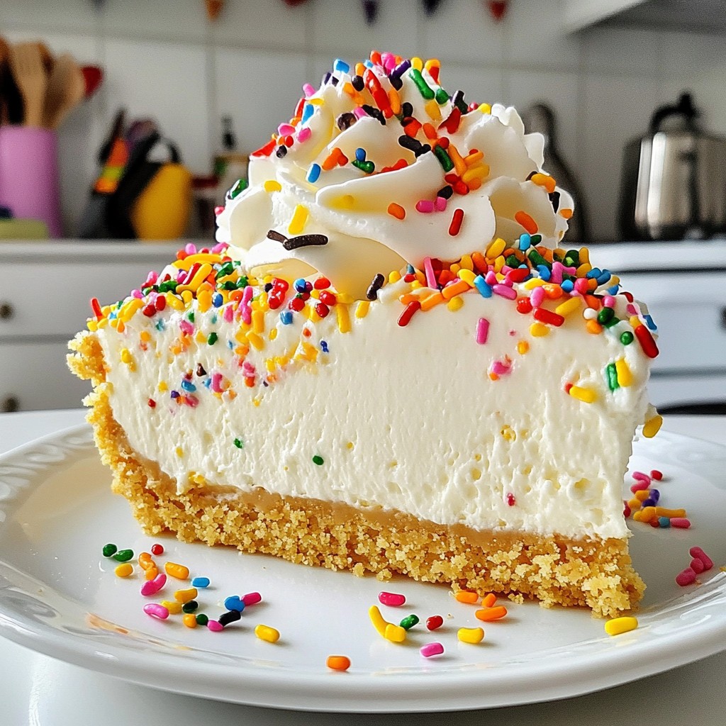 Birthday Cake Cheesecake Delightful and Easy Recipe