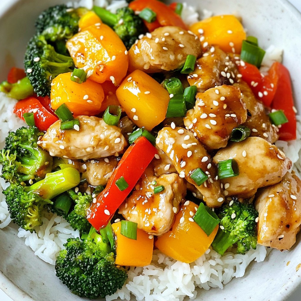 Orange Glazed Chicken Stir Fry Bold and Flavorful Meal