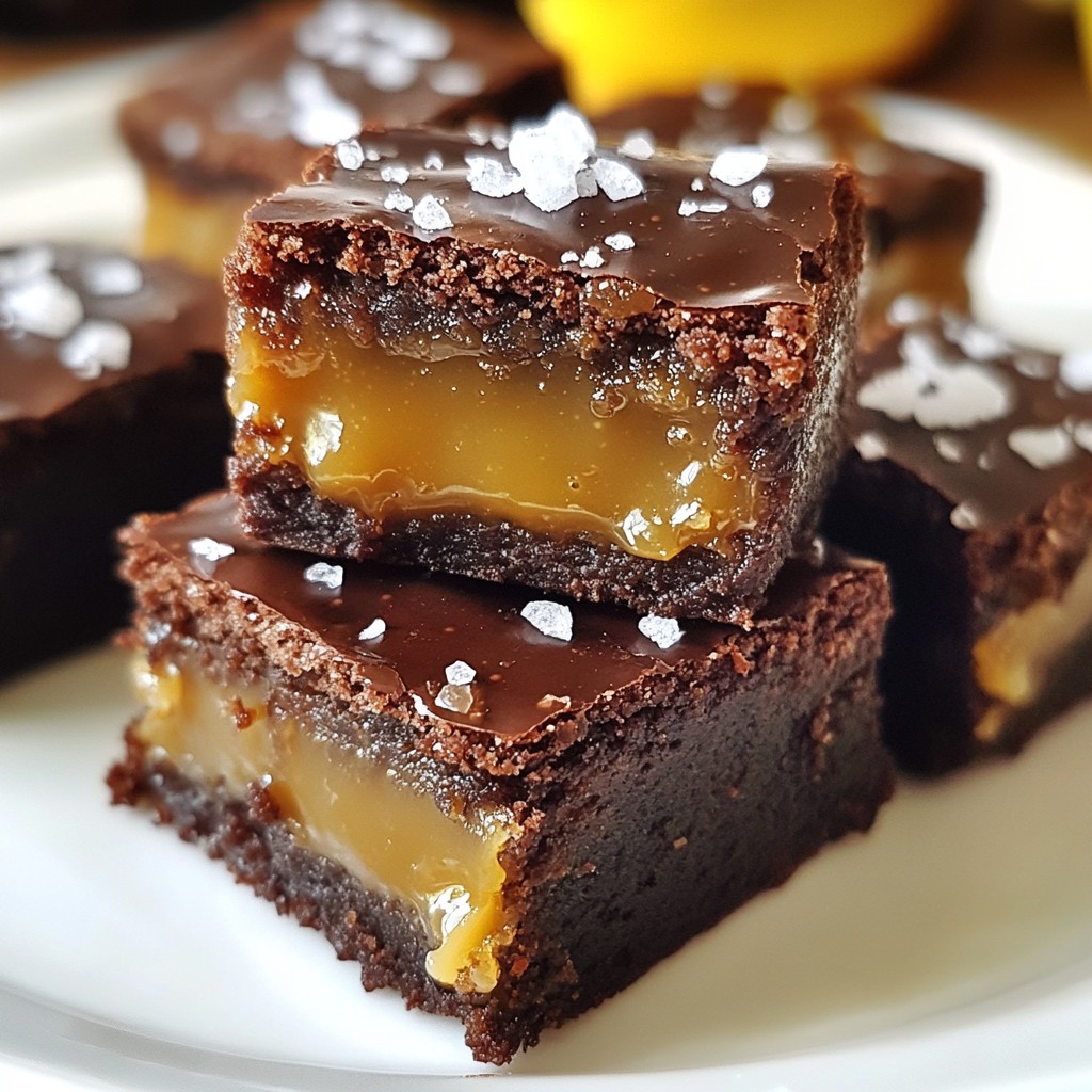 Salted Caramel Brownie Bites Irresistible Sweet Treat