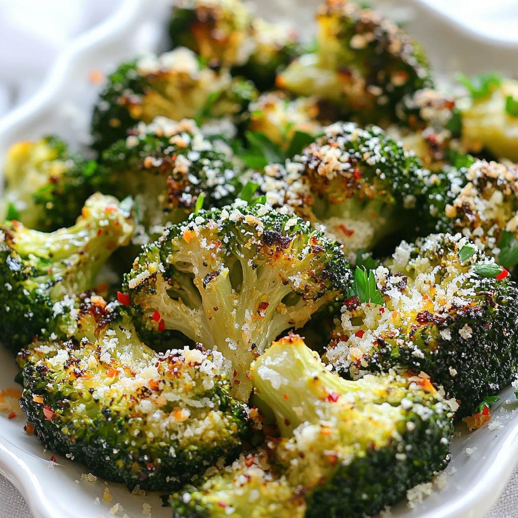 Lemon Garlic Roasted Broccoli Flavorful and Easy Dish