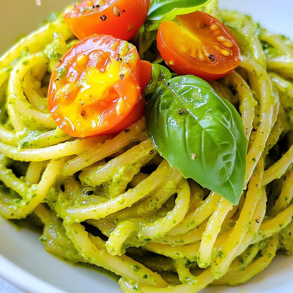 Creamy Avocado Pasta Quick and Simple Recipe