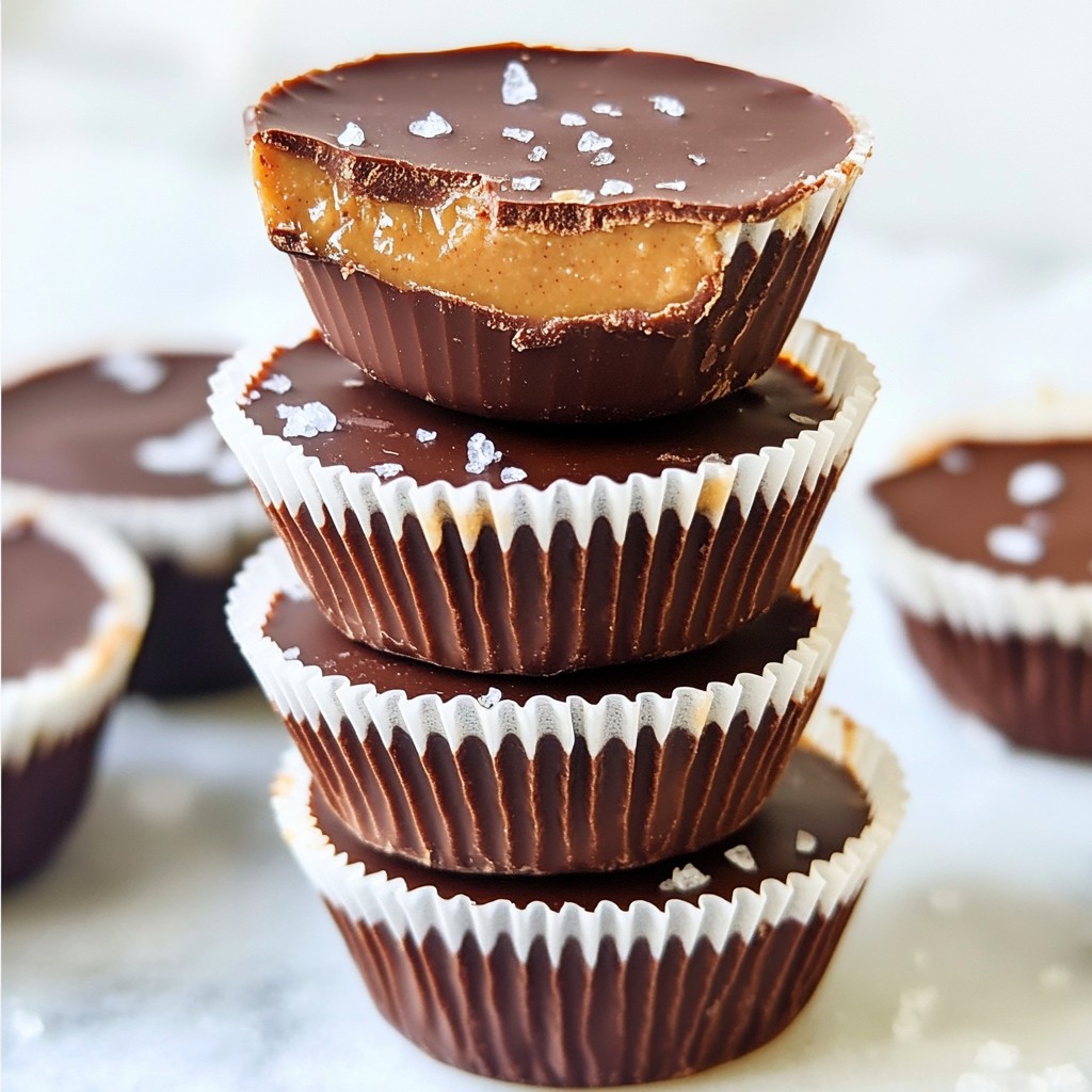Chocolate Almond Butter Cups Irresistible and Simple