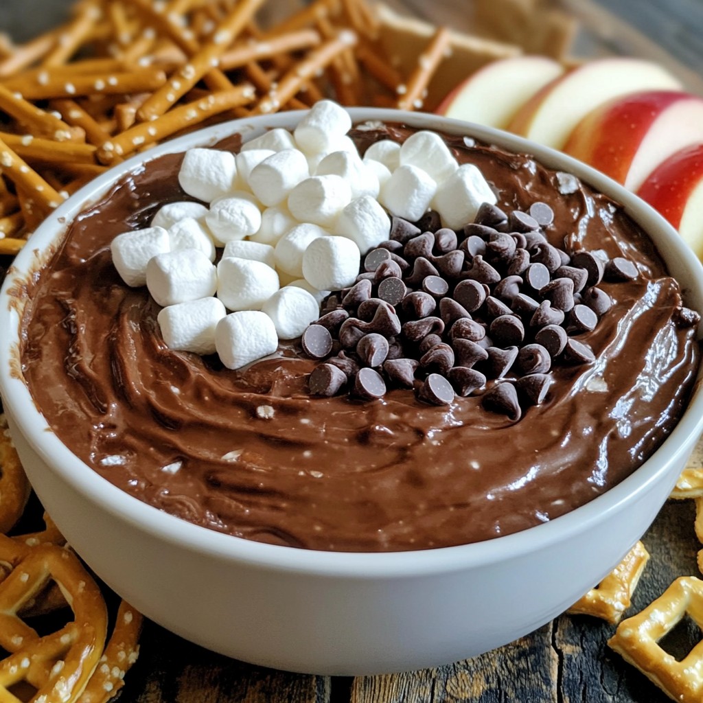 Brownie Batter Dip Tasty and Easy Party Treat