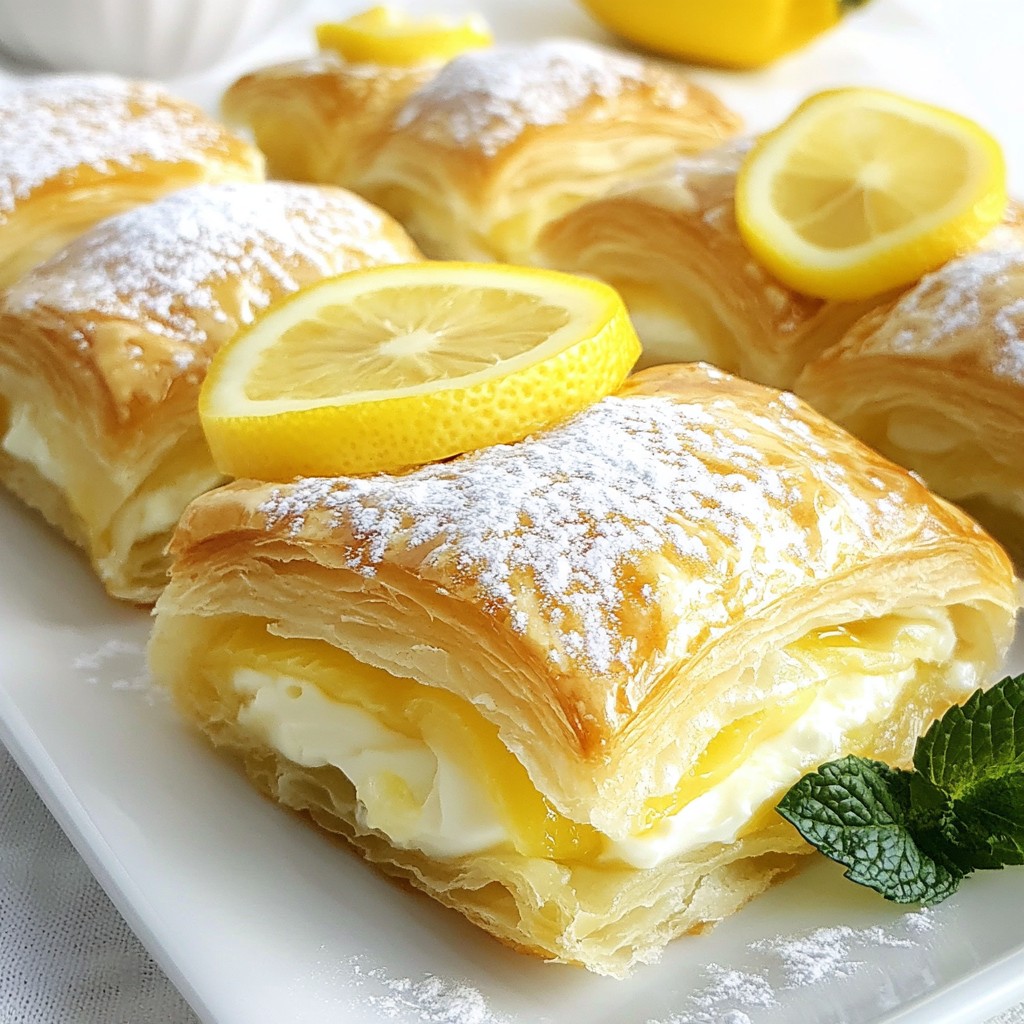 Lemon Cream Cheese Danish Delightful Easy Recipe