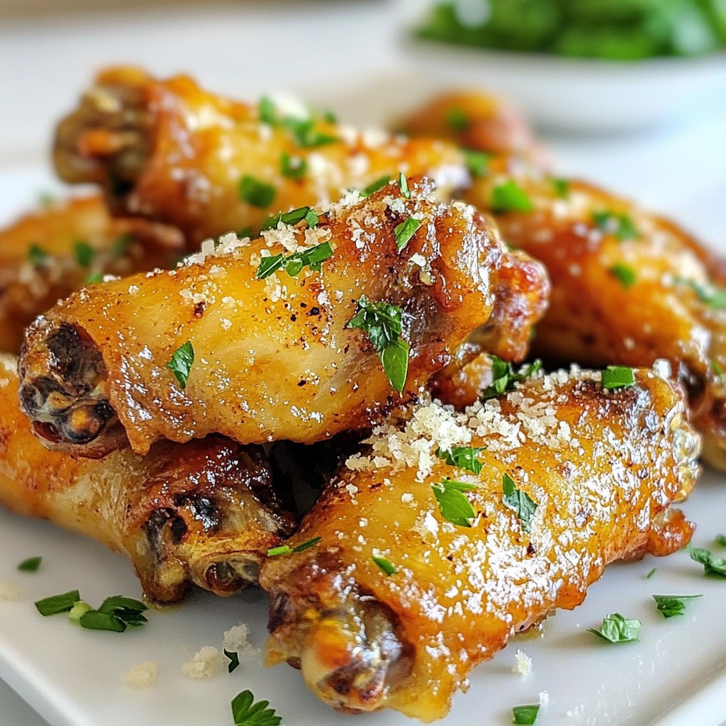 Spicy Garlic Parmesan Wings Irresistible Flavor Boost