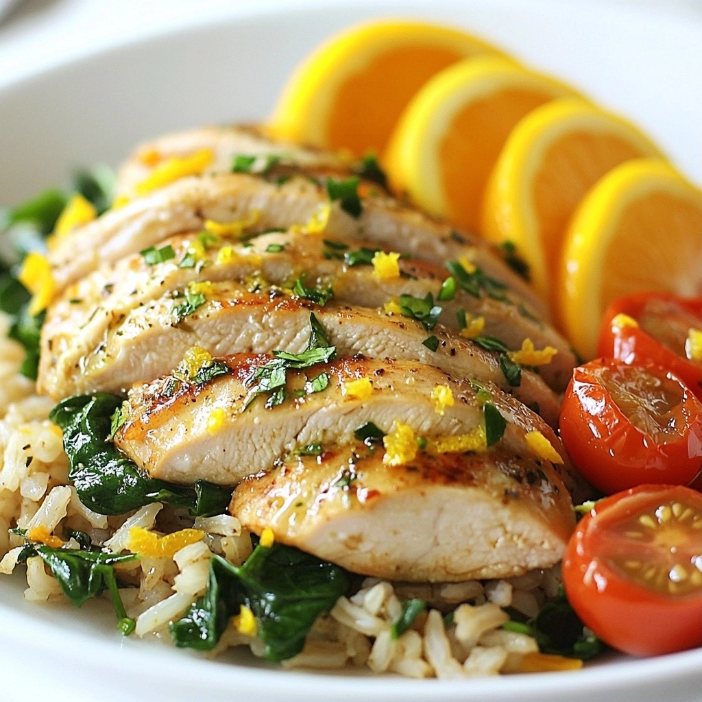 Meal Prep Citrus Herb Chicken with Rice Delight