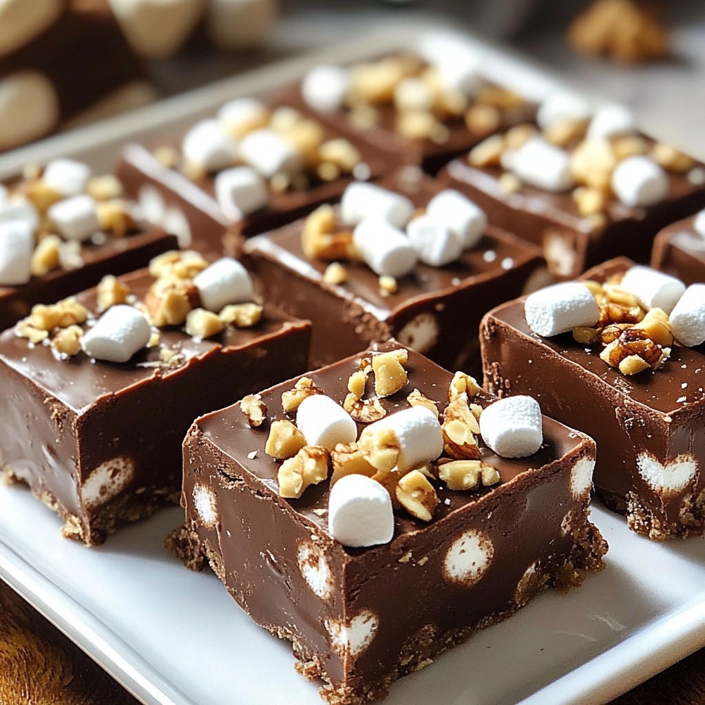 Chocolate Marshmallow Fudge Simple and Delicious Treat