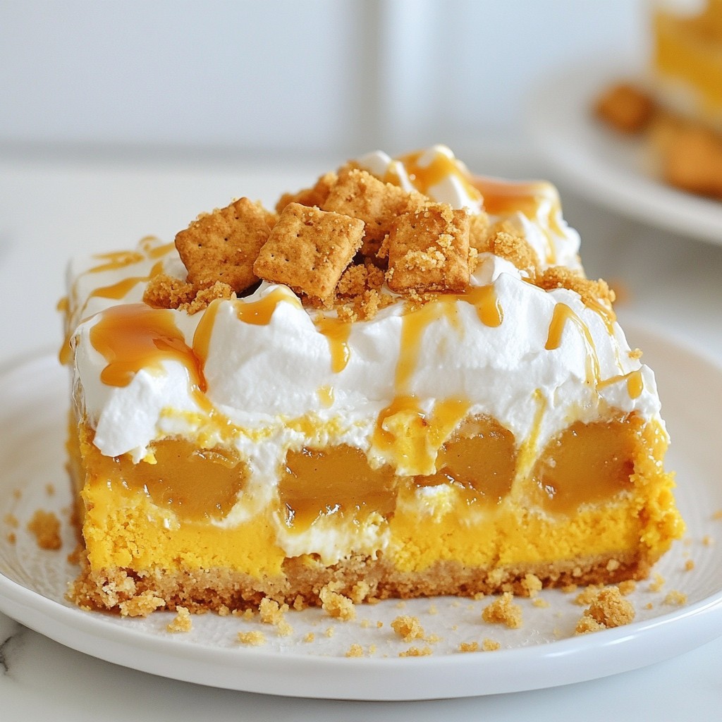 Caramel Pumpkin Poke Cake Delightful and Easy Recipe