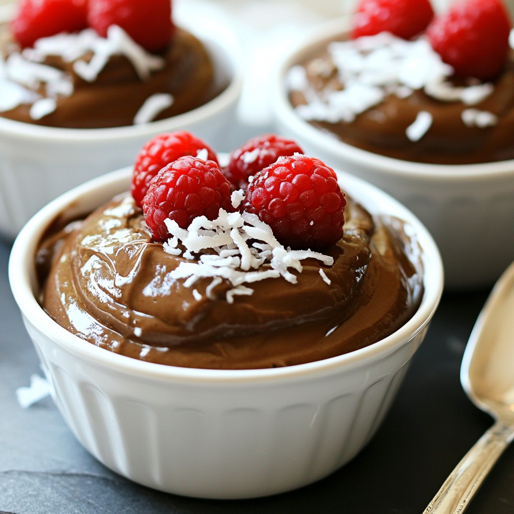 Avocado Chocolate Mousse Rich and Creamy Delight