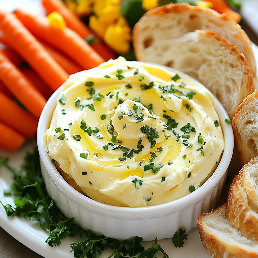 Garlic Herb Butter Board Flavorful and Simple Delight