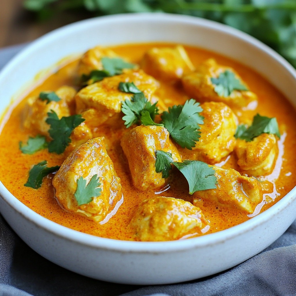 Instant Pot Chicken Tikka Masala Flavorful Delight