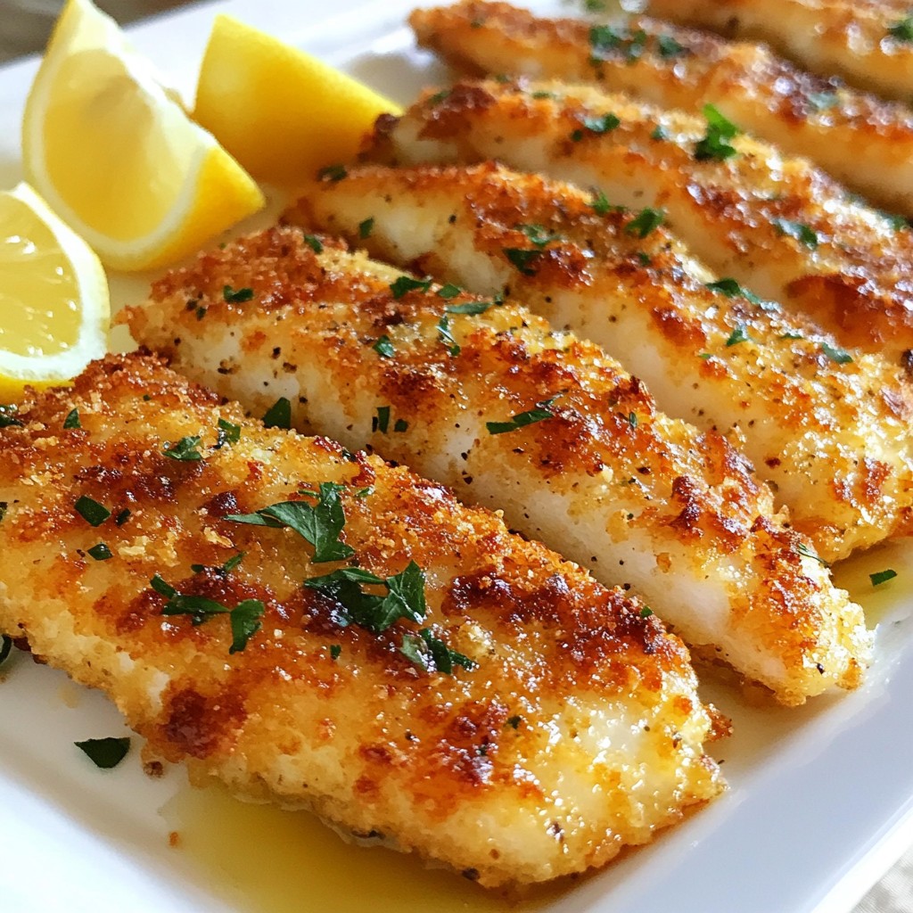 Parmesan Crusted Tilapia Tasty and Simple Recipe
