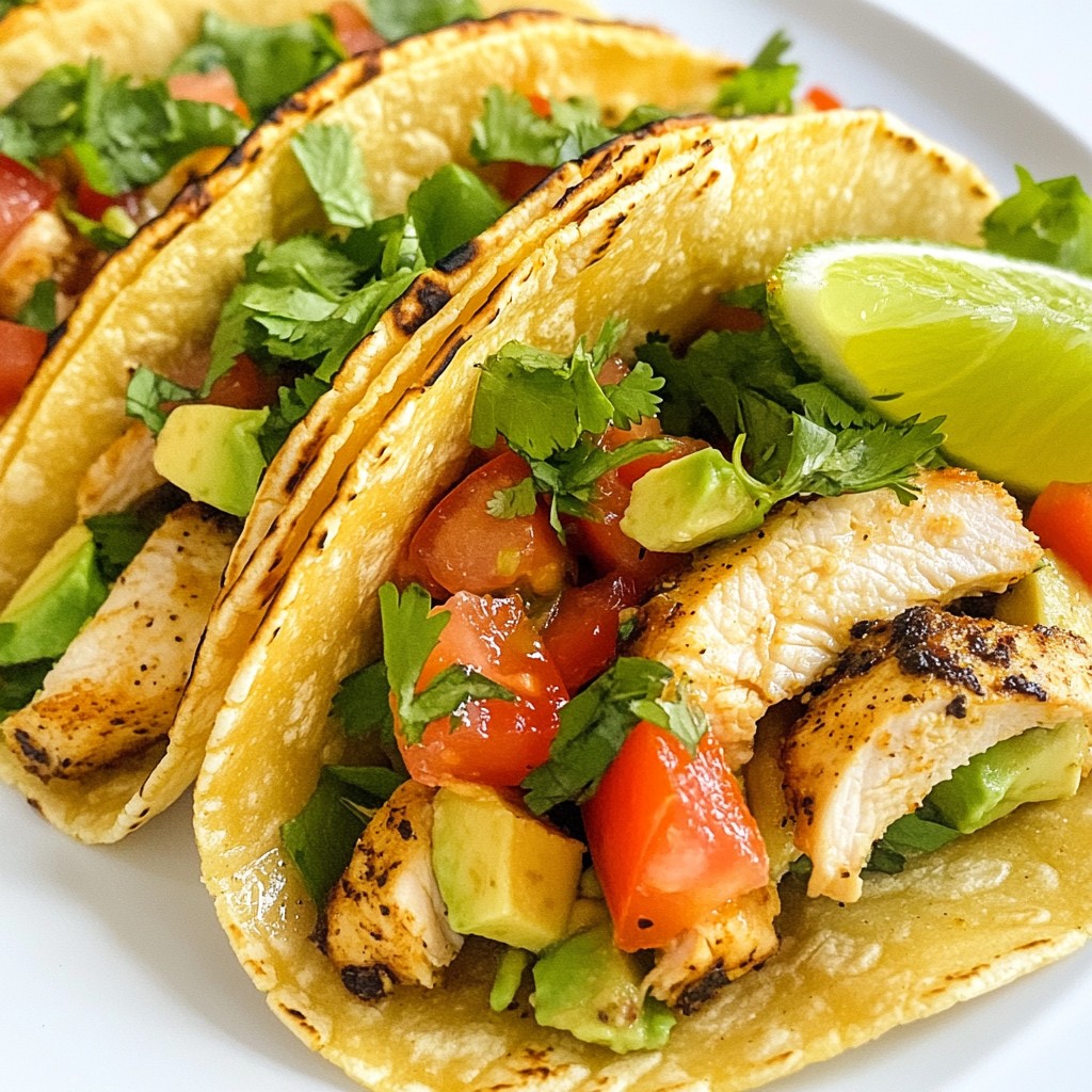 Honey Lime Chicken Tacos Flavorful and Easy Recipe
