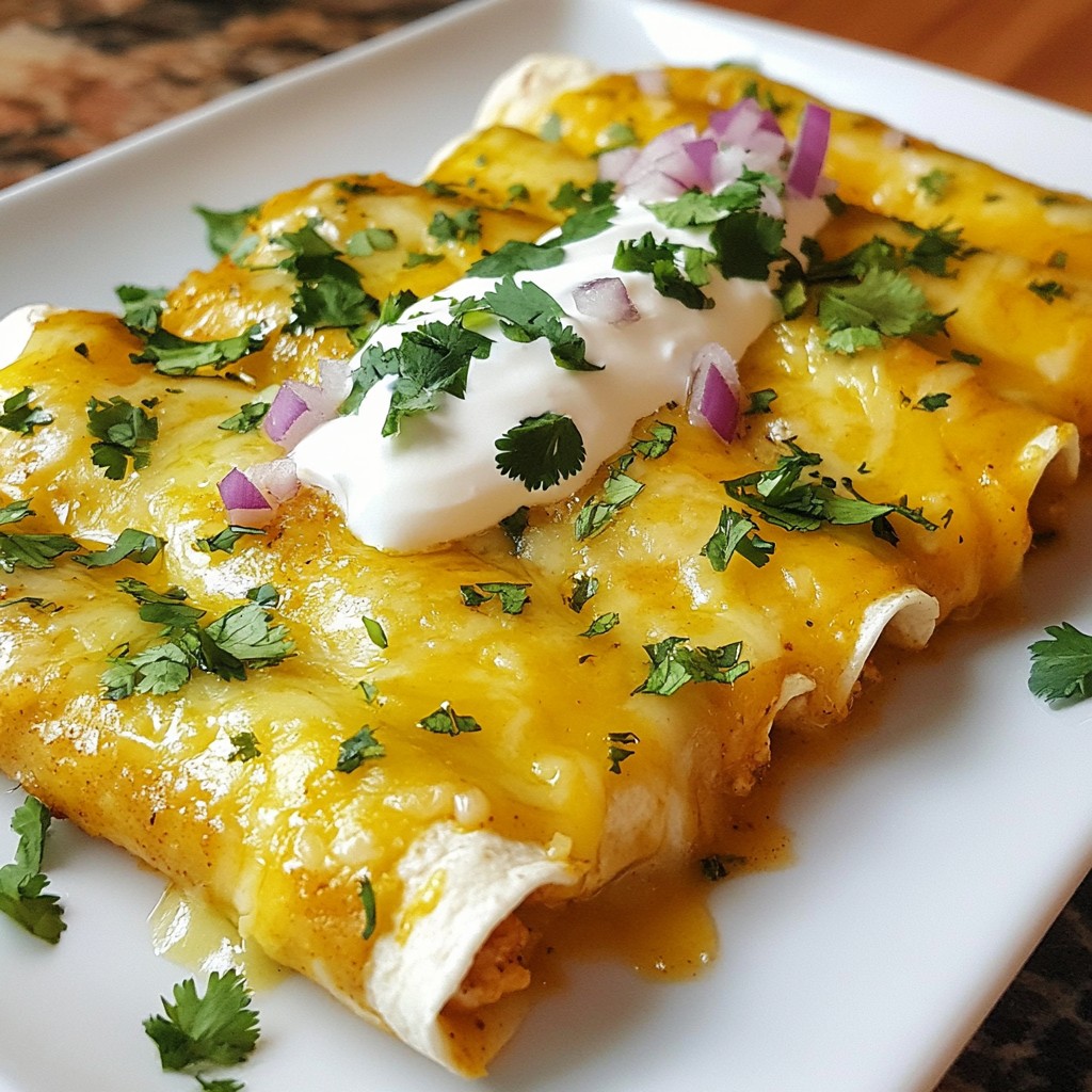 Honey Lime Chicken Enchiladas Flavorful Tex-Mex Dish