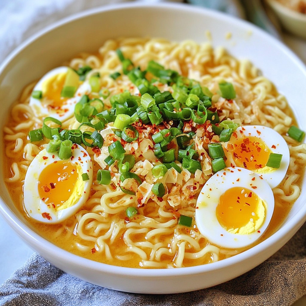 Garlic Butter Ramen Noodles Easy Flavorful Recipe