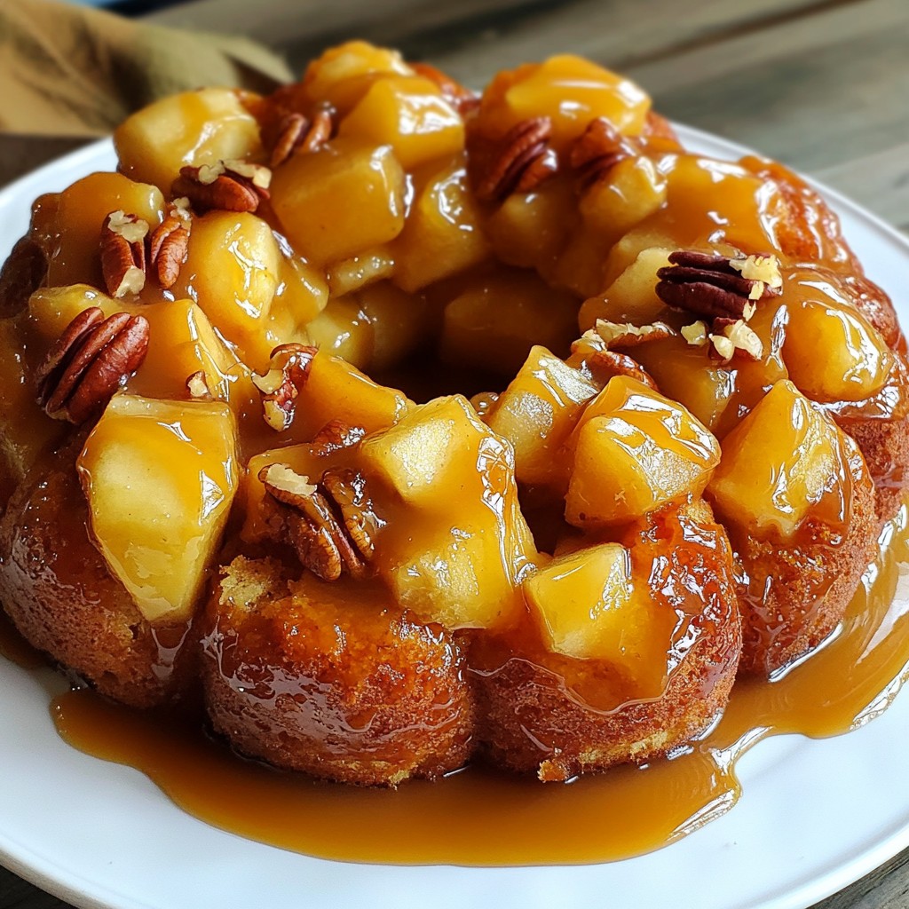 Caramel Apple Monkey Bread Simple and Tasty Recipe
