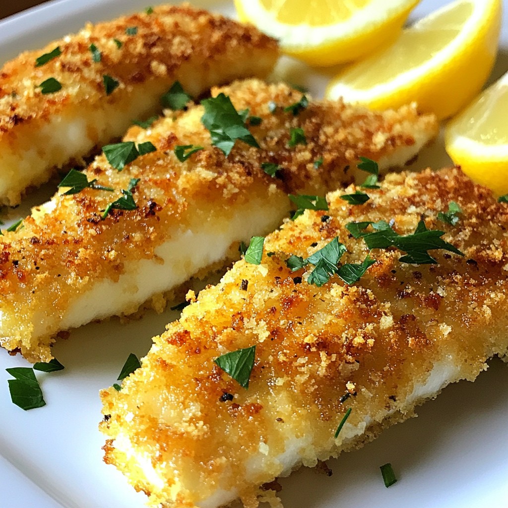 Parmesan Crusted Tilapia Tasty and Easy Recipe