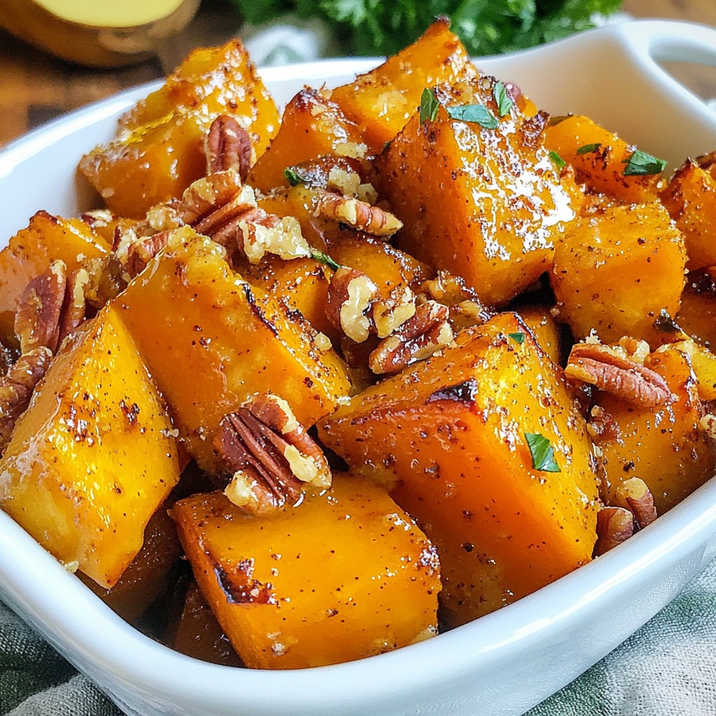 Maple Butter Roasted Sweet Potatoes Flavorful Side Dish