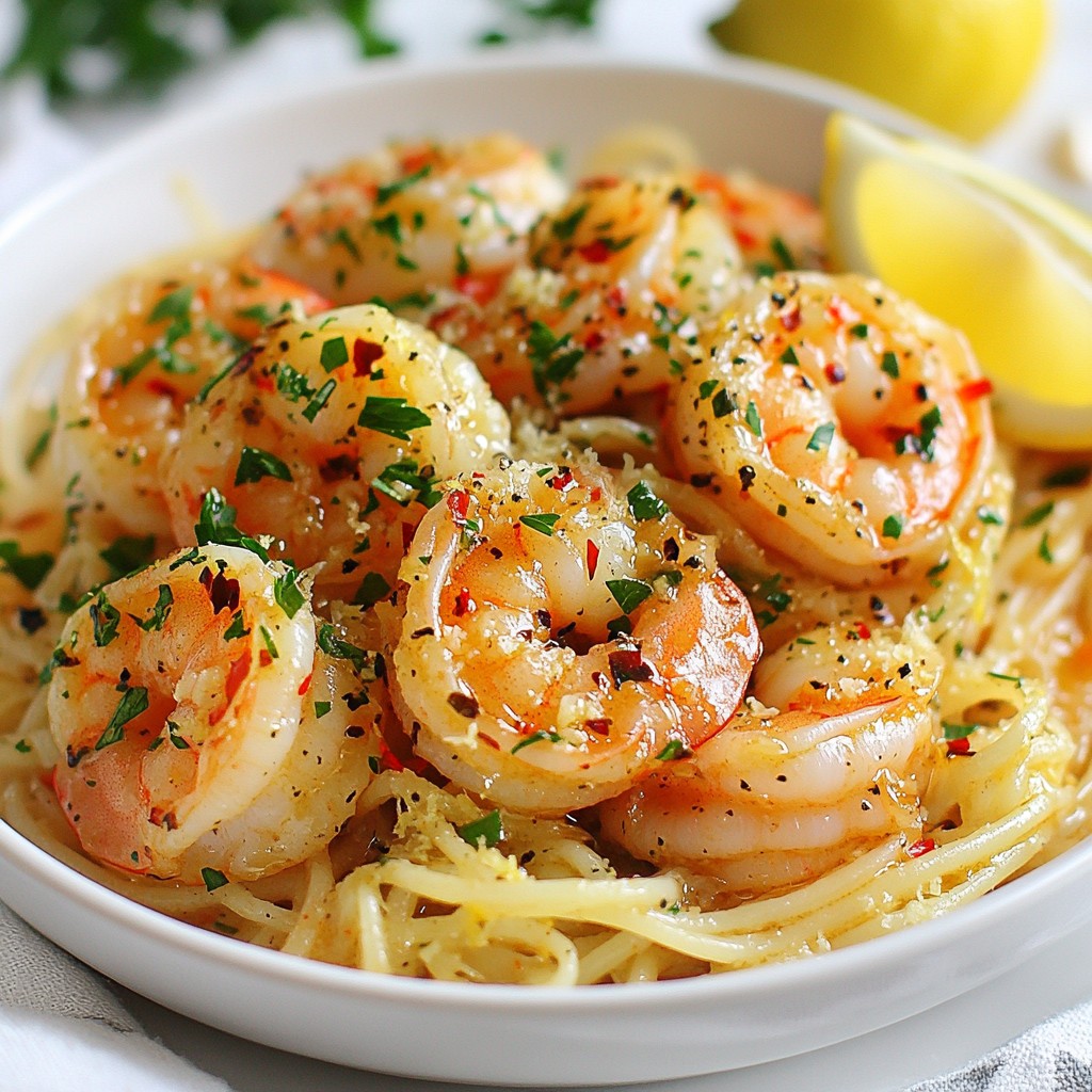 Garlic Shrimp Scampi Quick and Flavorful Delight