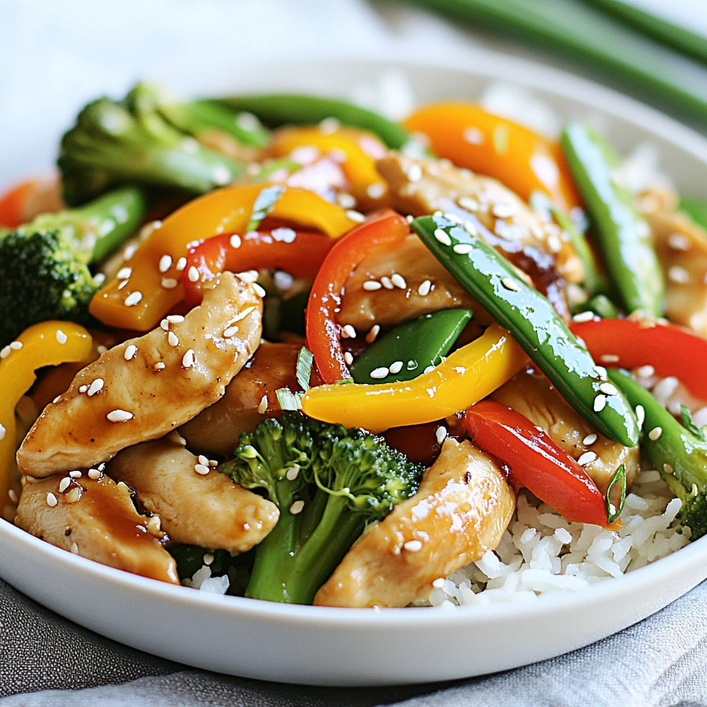 Teriyaki Chicken Stir Fry Flavorful and Quick Recipe