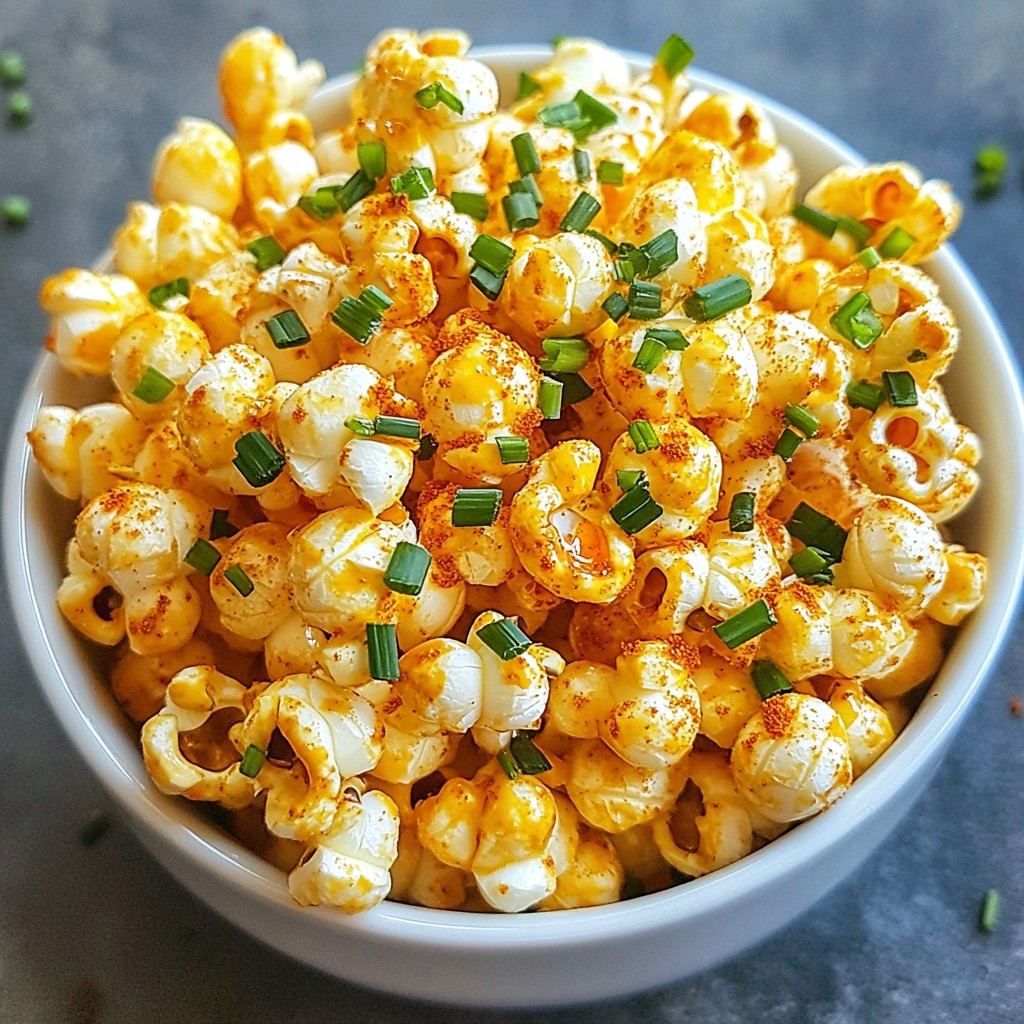Buffalo Ranch Popcorn Tasty Twist on Classic Snack