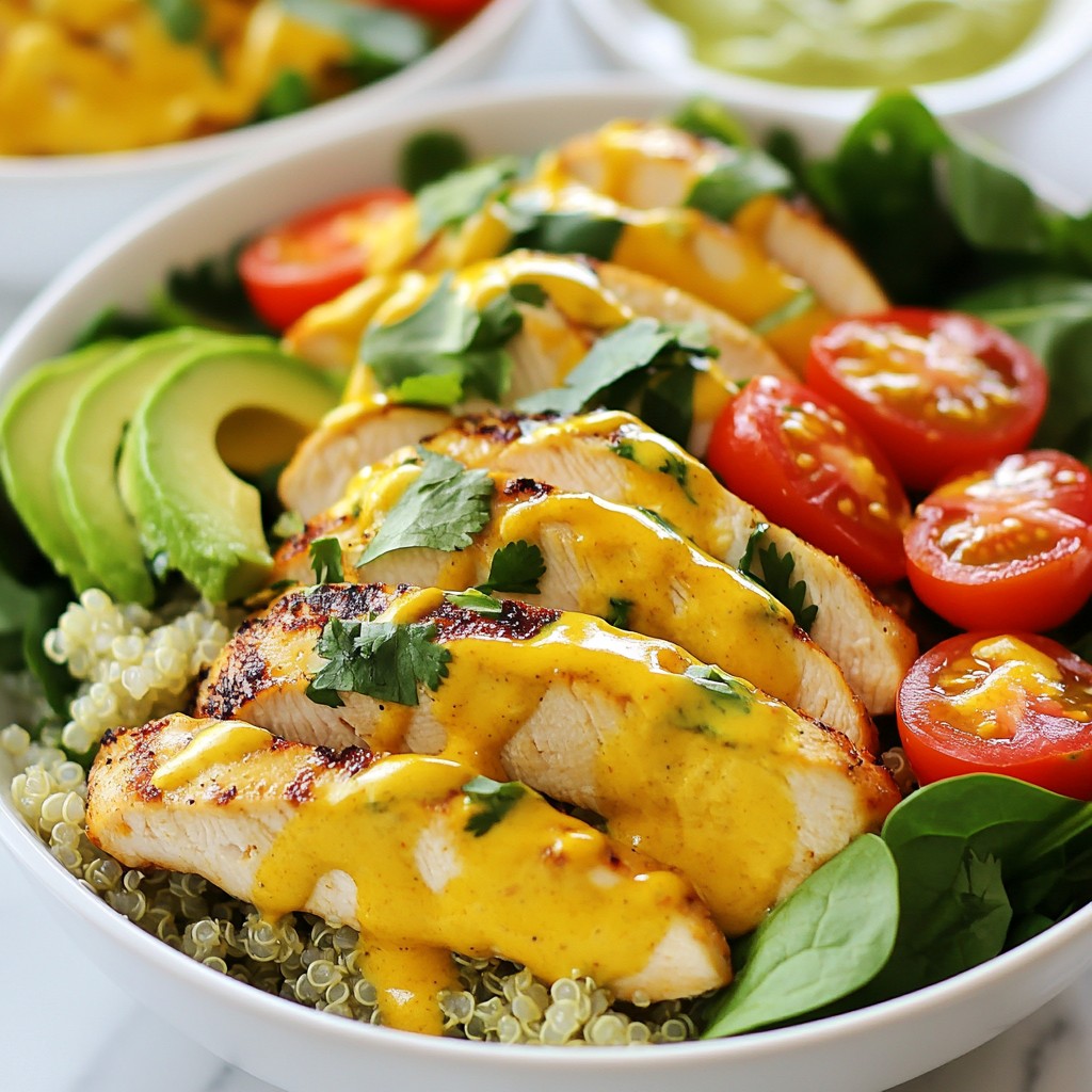 Coconut Lime Chicken Bowls Flavorful and Easy Meal