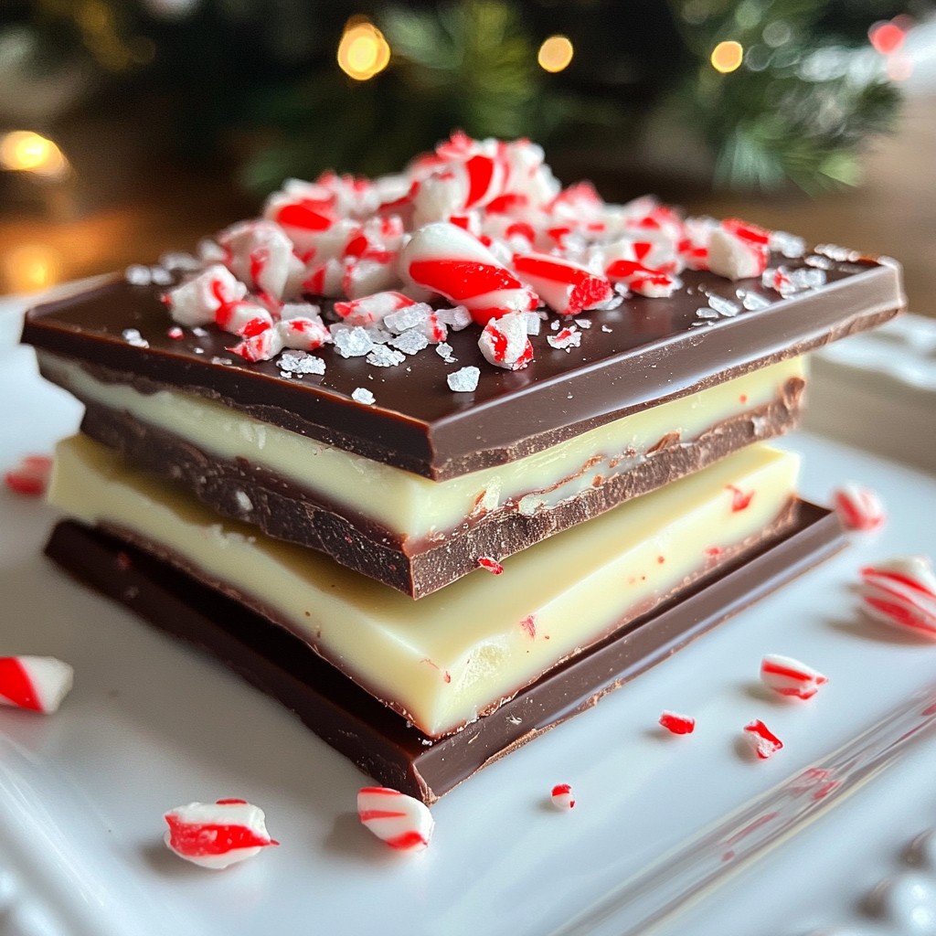 Chocolate Peppermint Bark Irresistible Holiday Treat