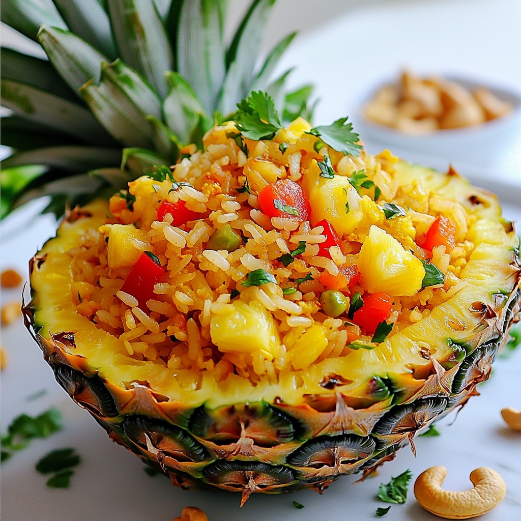 Pineapple Fried Rice Flavorful and Easy to Make