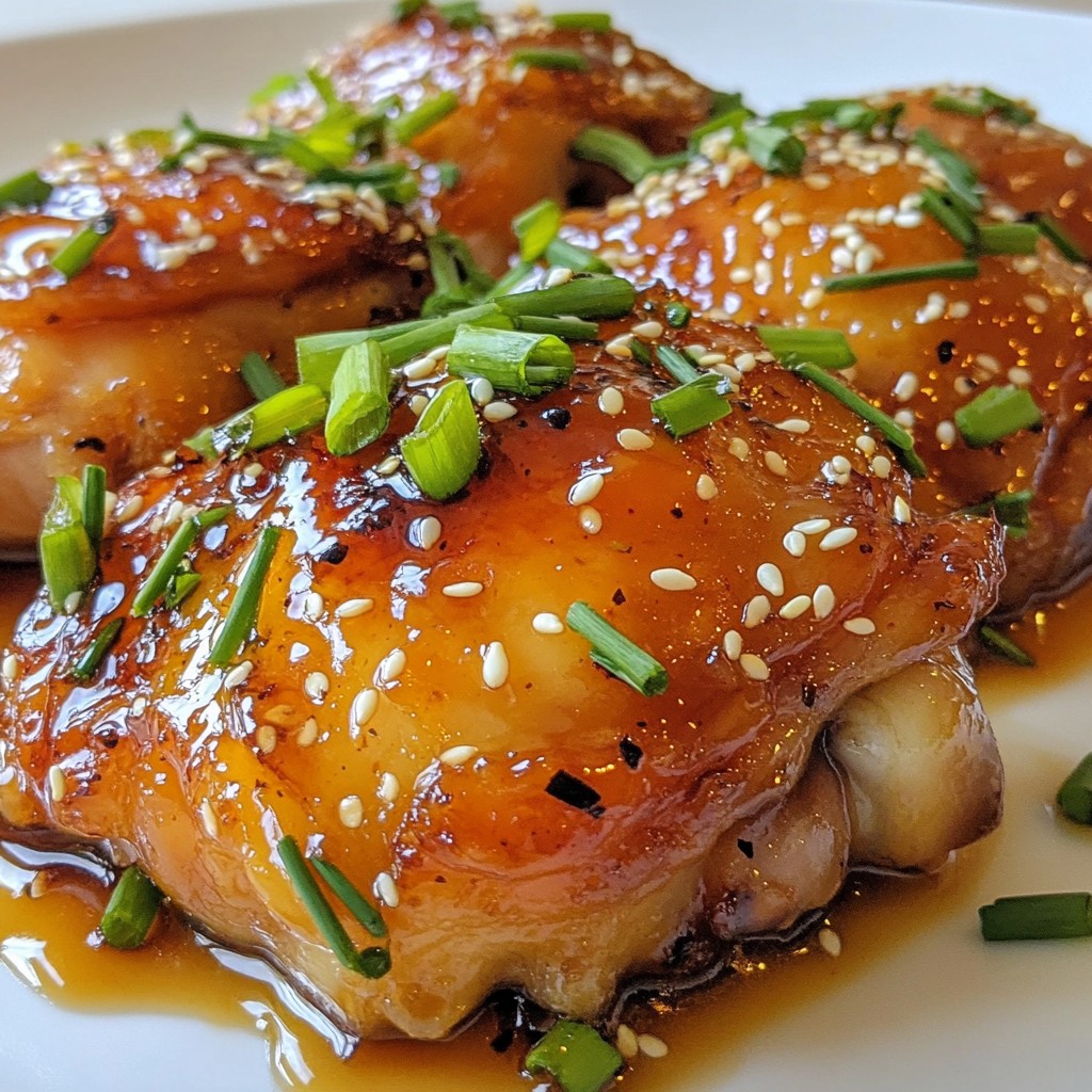 Sriracha Maple Chicken Thighs Flavorful and Easy Recipe