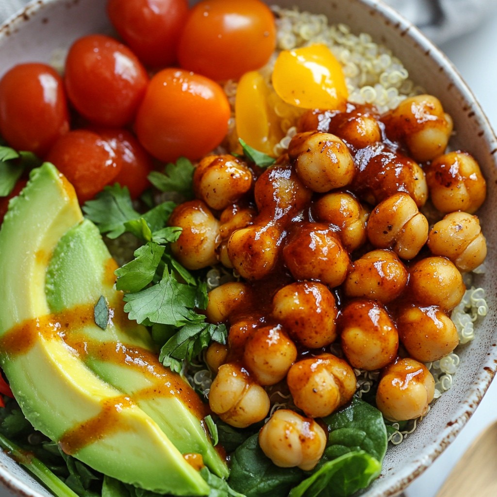 BBQ Chickpea Buddha Bowl Simple and Satisfying Meal