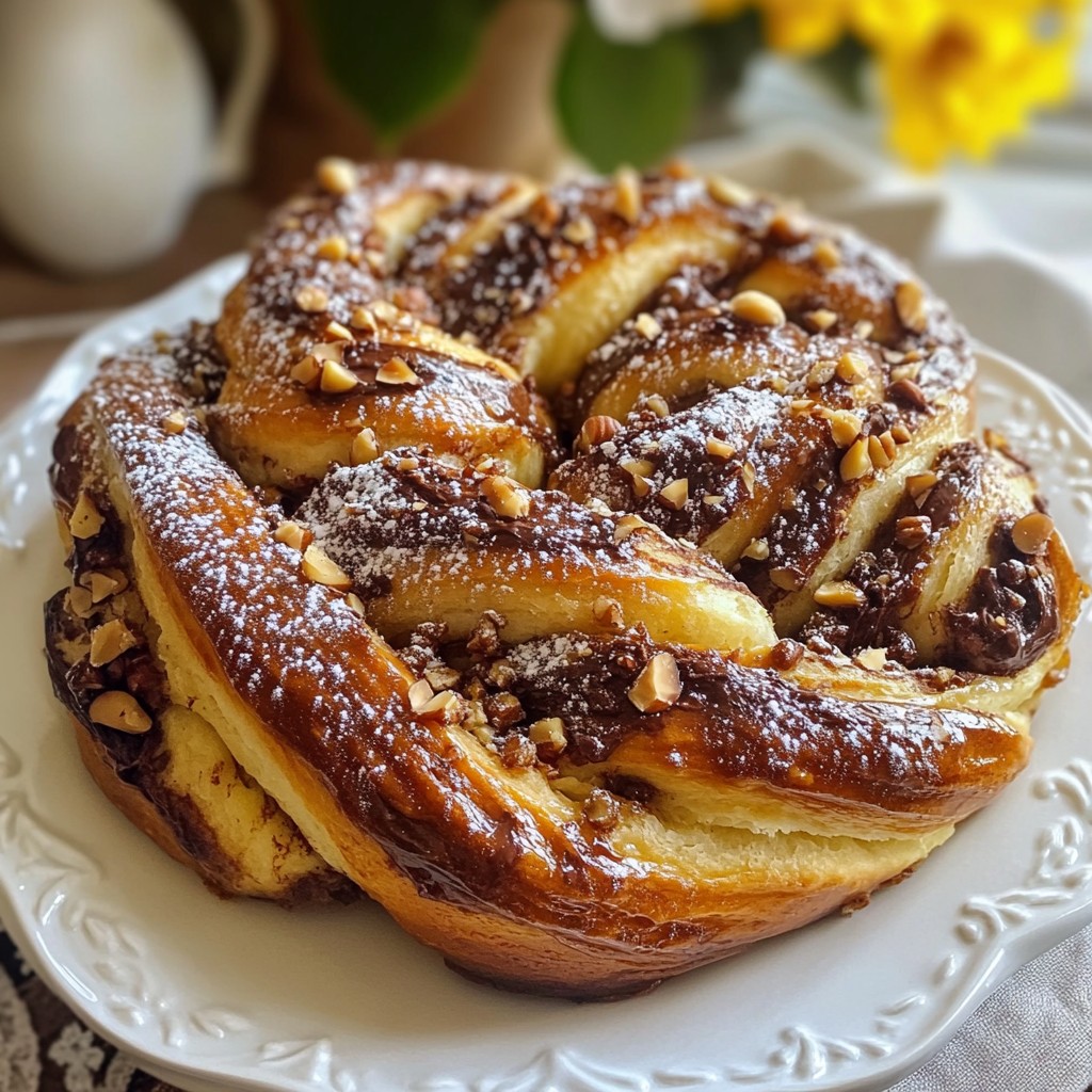 Chocolate Hazelnut Babka Irresistible Sweet Delight