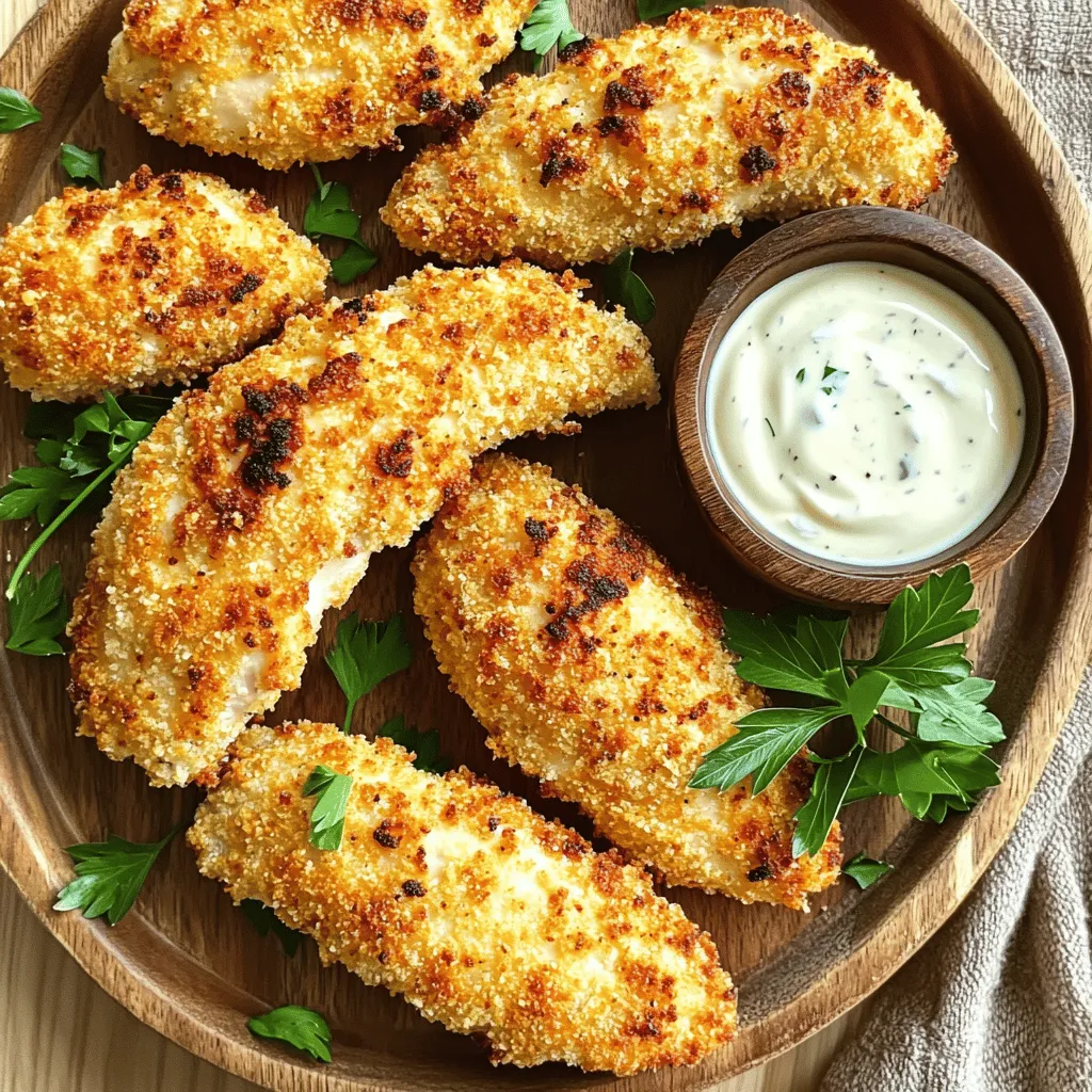 Air Fryer Ranch Chicken Tenders Crunchy Delight